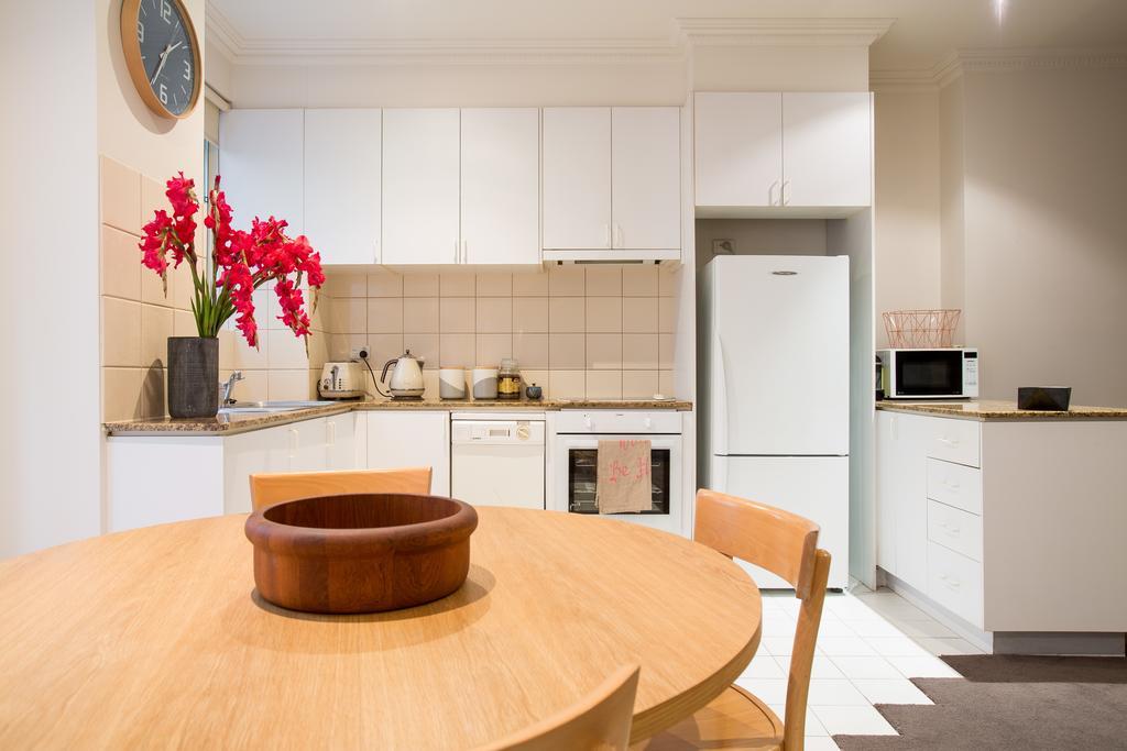 1 Exhibition Apartment Hotel Melbourne Kamer foto