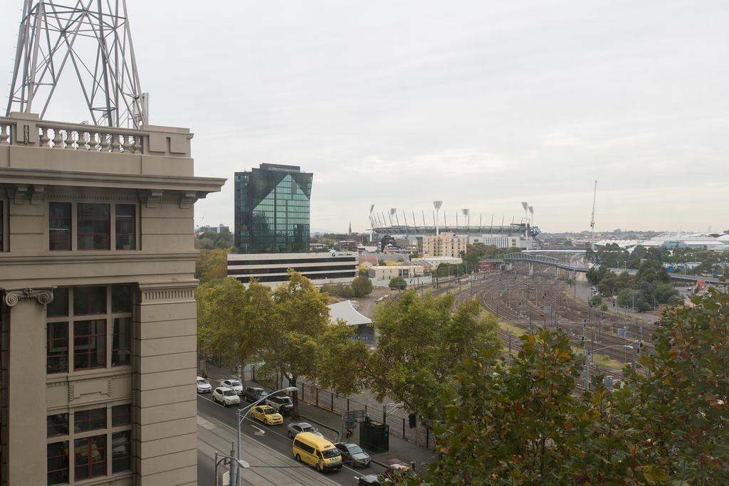 1 Exhibition Apartment Hotel Melbourne Kamer foto